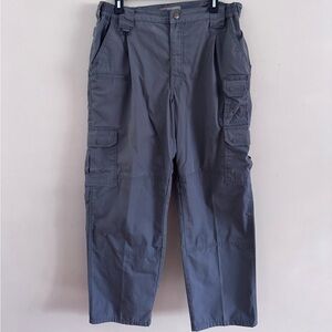 5.11 Tactical Men's Gray Cargo Pants - Utility Pockets